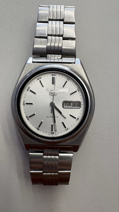 Оригинслен винтидж часовник Seiko 5 Automatic (Ref. 7009-876A) - Отлично състояние