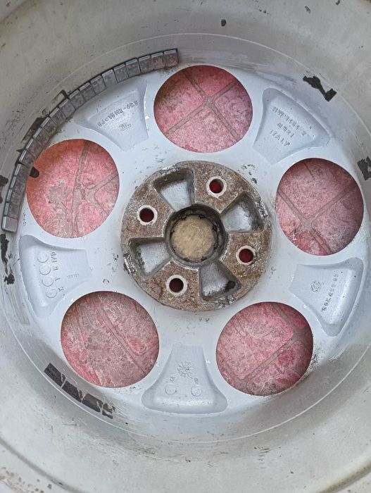 Set Jante aliaj 6J x 15H2 - 49,5 Original Italy, Roți R 15 complete