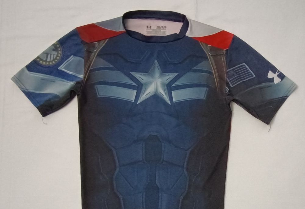 Under Armour UA Alter Ego Captain America Compression тениска S