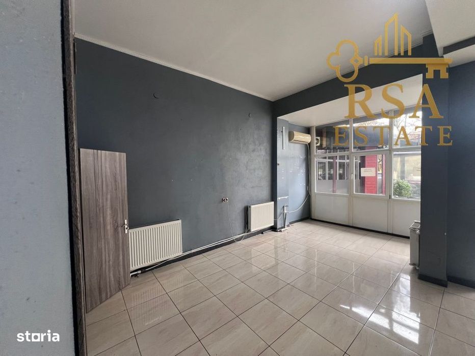 Spatiu comercial de inchiriat Ostroveni Valcea, 50 mp, 2 grupuri sanit