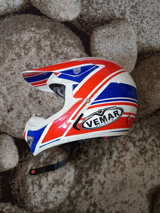 Casca pentru cross nefolosita