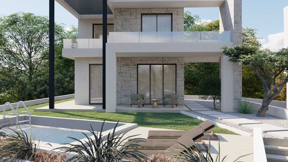 УПИ до Нея Перамос с проекти и РС на къщи -220000 евро.