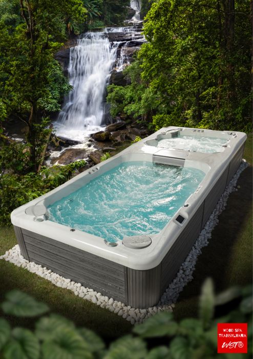 Piscina si Jacuzzi 2 in 1 - RIO GRANDE W-Flow - Black Friday!