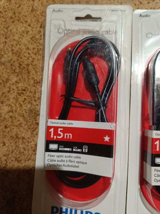 Оптичен кабел аудио