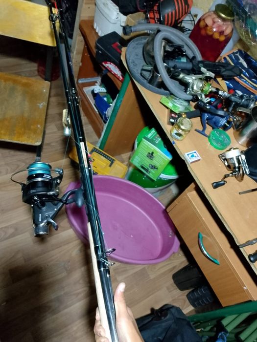 Продам фидер сшимано и катушка впе