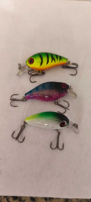 Воблери за пъстърва, костур, кефал реплики на - Last Cast CC38 ,Strike Pro Baby Pro.Zip Baits Rigge 35F и др