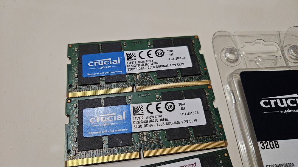 32 GB DDR4 SODIMM Ram памет