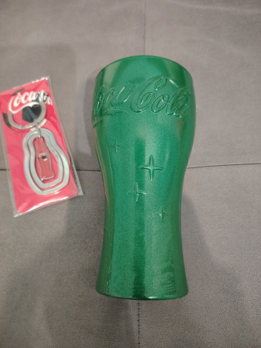 Комплект чаша и ключодържател на Coca - cola