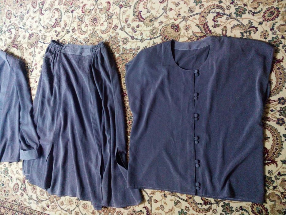 Женский шелковый костюм тройка 100тыс(обувь БЕСПЛАТНО)