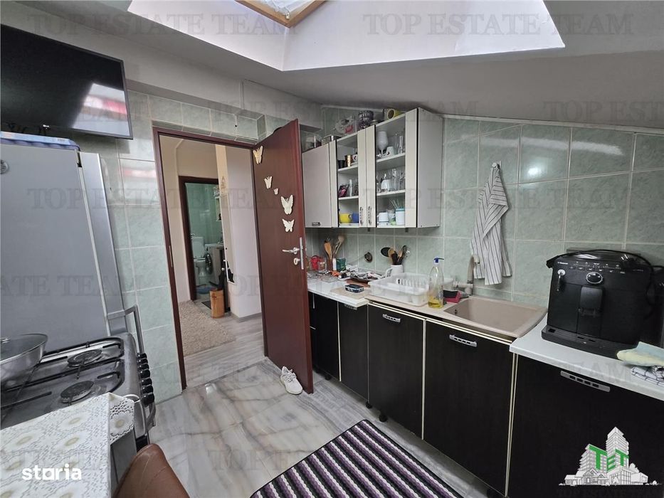 Apartament cu 3 camere, mobilatutilat, bloc nou, langa metrou, in zona