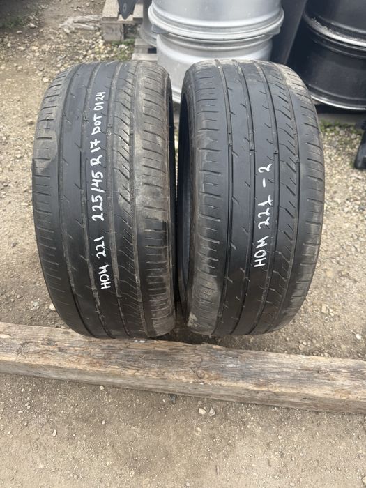 2 броя Летни гуми Davanti 225/45 R17 Dot 0124 ном 221