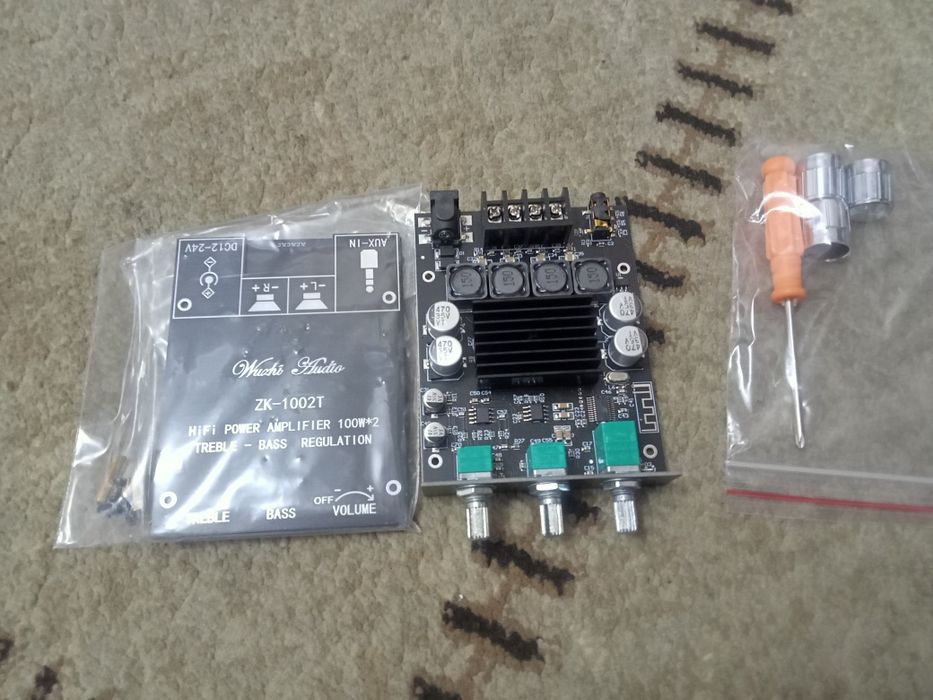 Продам усилитель Class D TPA3116D2 100Wx2 состоянии новый.