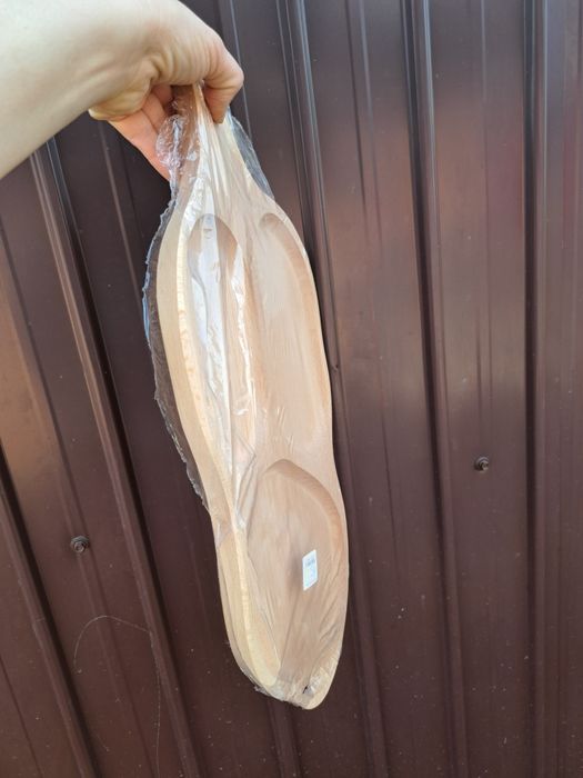 Platou lemn 3 compartimente