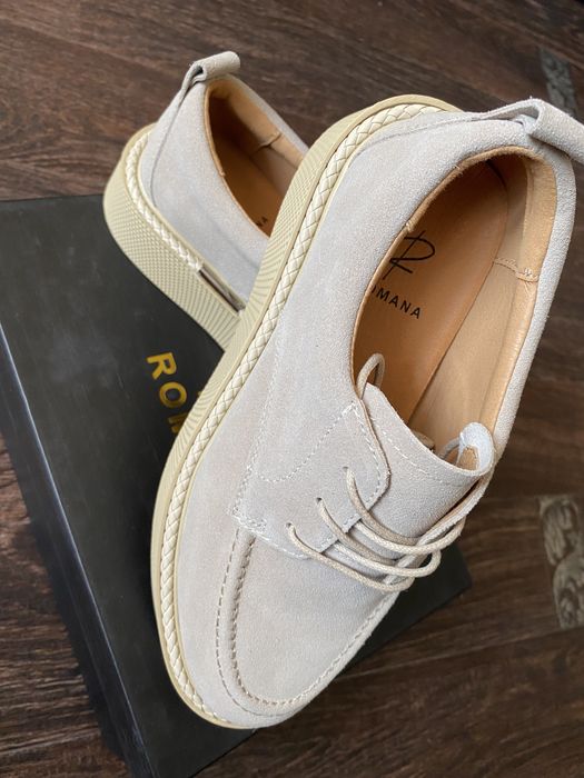 Ботинки натуральная замша