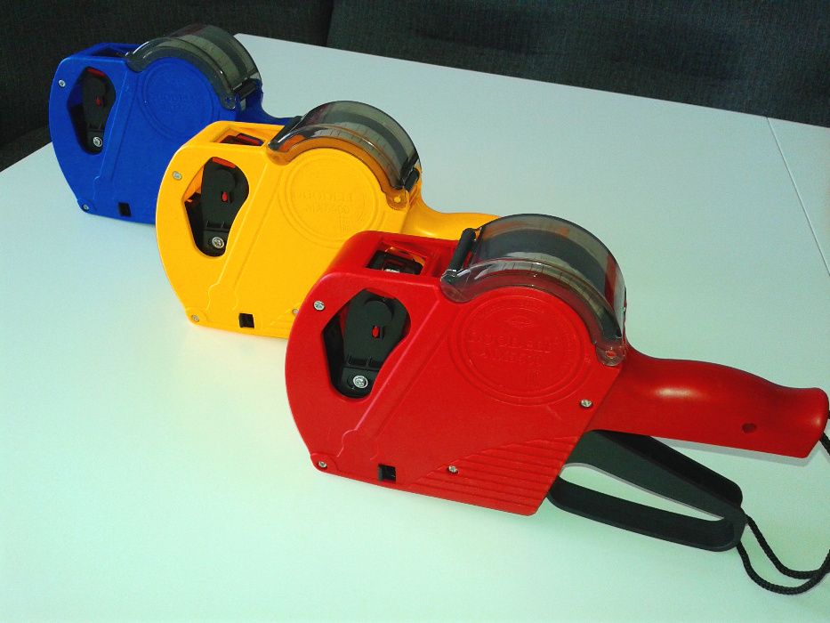 Знак ЕВРО и ЛВ Пистолет за цени-маркиращи клещи Ролки с етикети цени