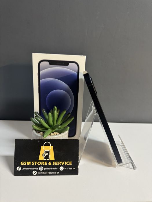 Iphone 12 Black 64Gb 2 Ani Garantie Gsm Store&Service
