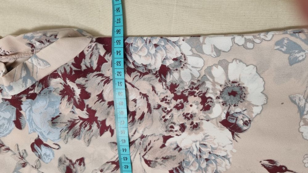 Bluza Next roz floral bordo 14