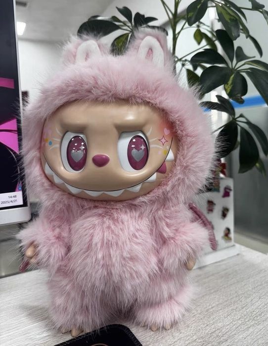 Labubu Zimomo Angel 38см The Monsters Лабубу