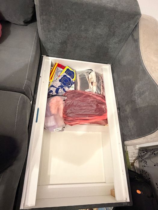 Colțar Gri Extensibil 300 x 200 cm