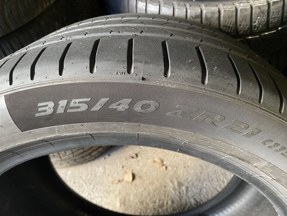 315/40/21 пара бу пирелли