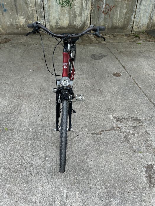 Bicicleta  de dama  Olandeza marca Bocas aluminiu 8 viteze in butuc frana HIdraulica