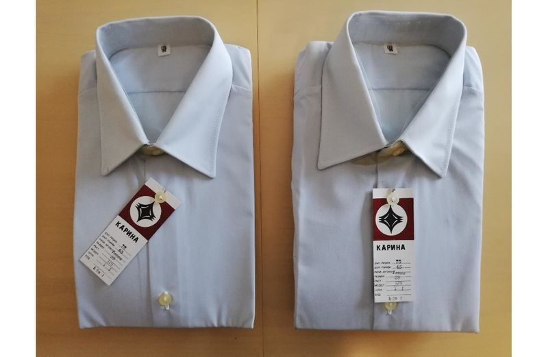 Мъжки български ризи от соц. време