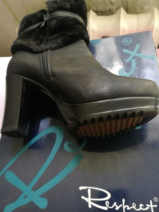 Полуботинки зимние