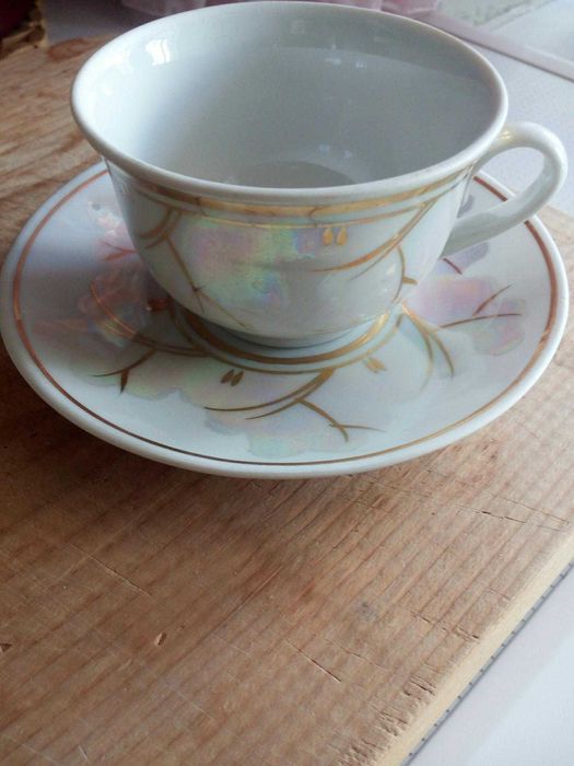 Кофейный сервиз, Бориславский фарфоровый завод, 70-е годы