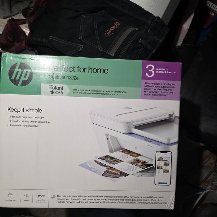 Мултифункционално у-во HP DeskJet 4222e All-in-One 60K29B