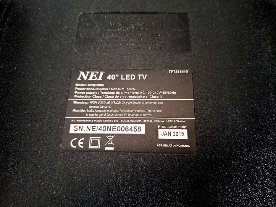 Televizor led Samsung, Diag.82 cm