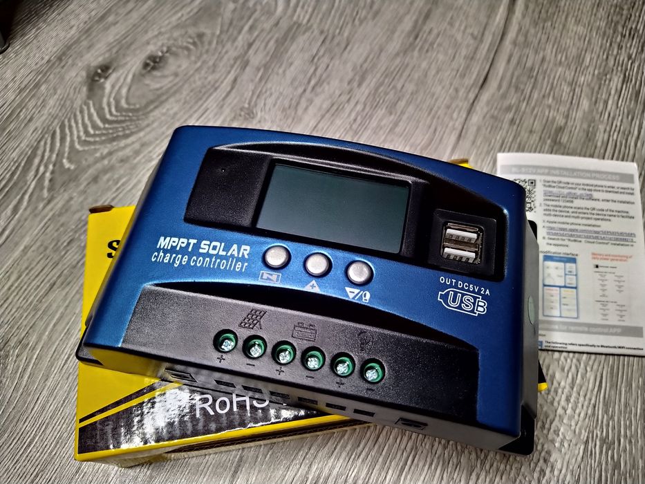 Regulator /Controler Solar MPPT 100A / 12V/24V  USB dublu 5V2A