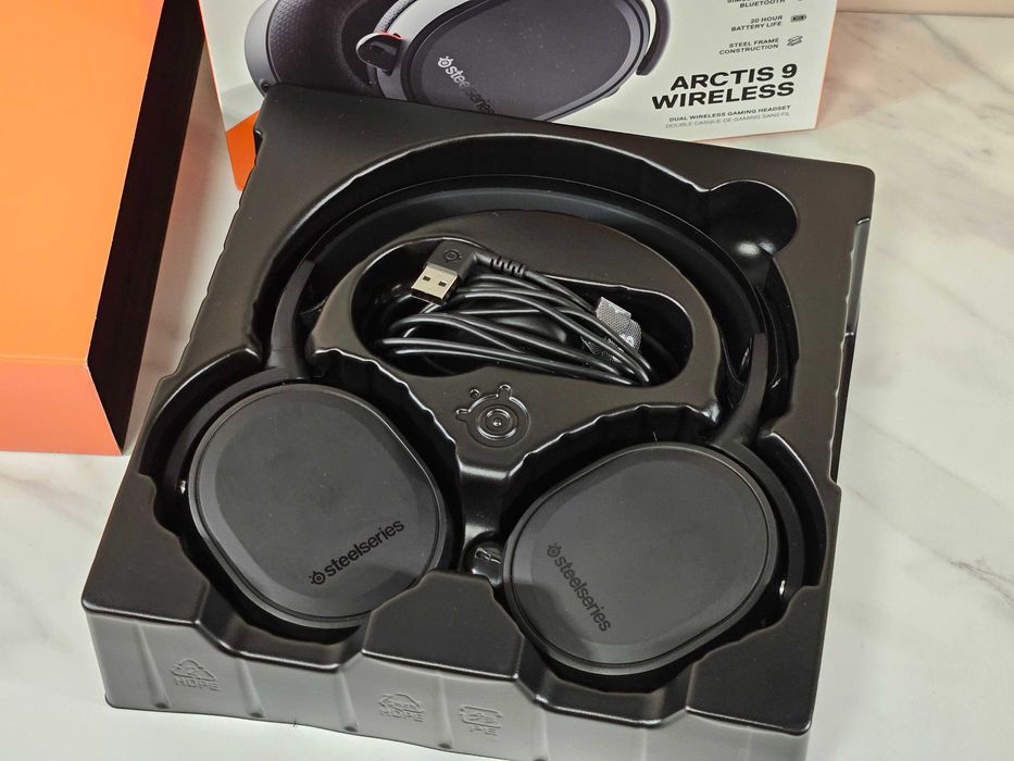 SteelSeries Arctis 9 Wireless – комфортни безжични слушалки за гейминг