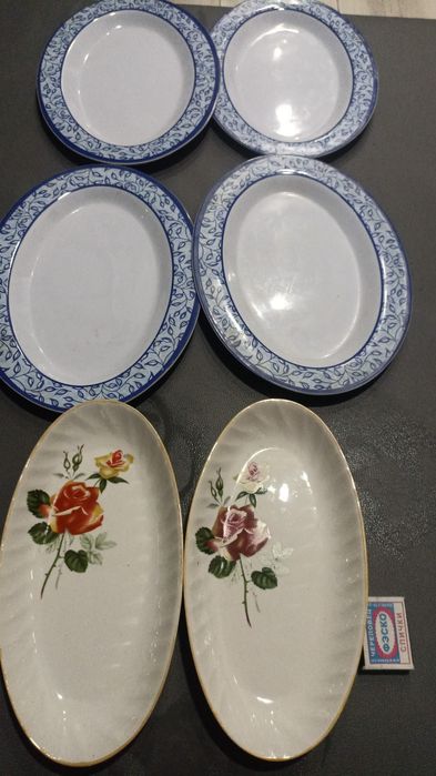 Тарелки 50 штук, хрусталь  Юг