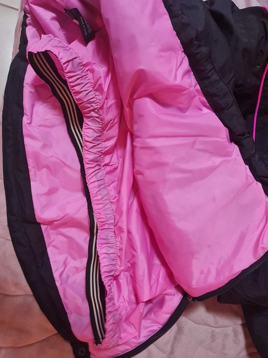 Спортно черно зимно яке