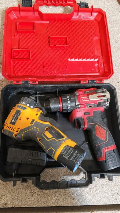 Продам 2 шуруповерта 16v и винтоверт