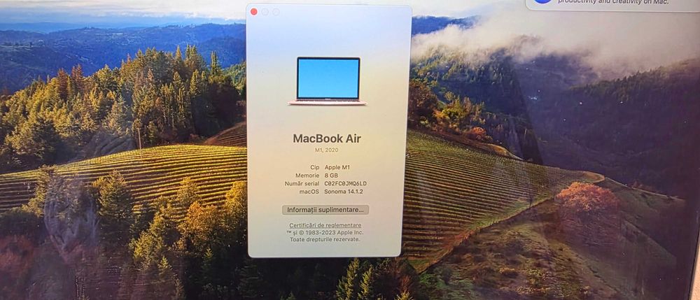 Macbook Air 13" M1 512Gb SSD, 8GB Ram | Factura & Garantie | Buy-Back