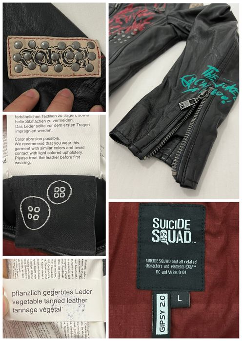 Geaca GIPSY 2.0 (L dama) Harley Quinn piele naturala colecție jacket