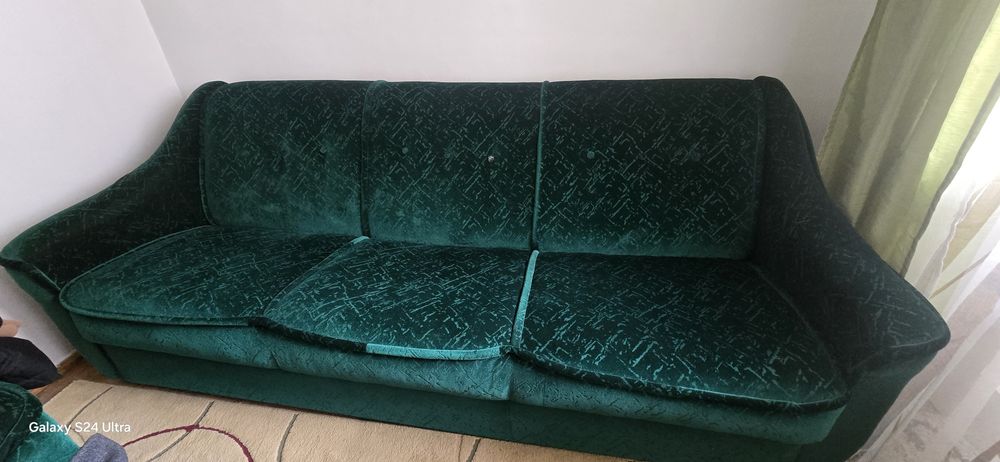 Canapea extensibila cu 2 Fotolii