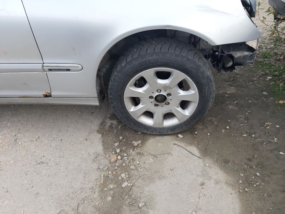 Jante + cauciucuri mercedes w203 c class w209 clk  iarna m+s