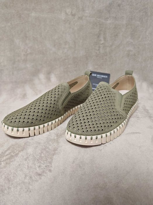 Pantofi ILSE JACOBSEN Tulip bărbați 44 kaki ORIGINALI – noi, în cutie