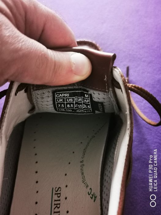 Обувки за голф Spirit Green, номер 41,5, чисто нови!