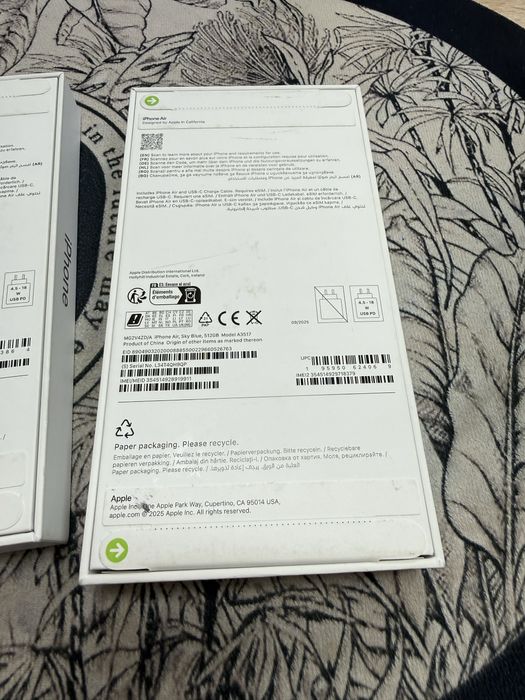 iPhone 17 Air 512gb - нови с гаранция