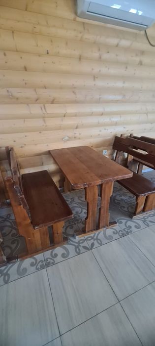 Набор 2 лавочки и стол 80 000