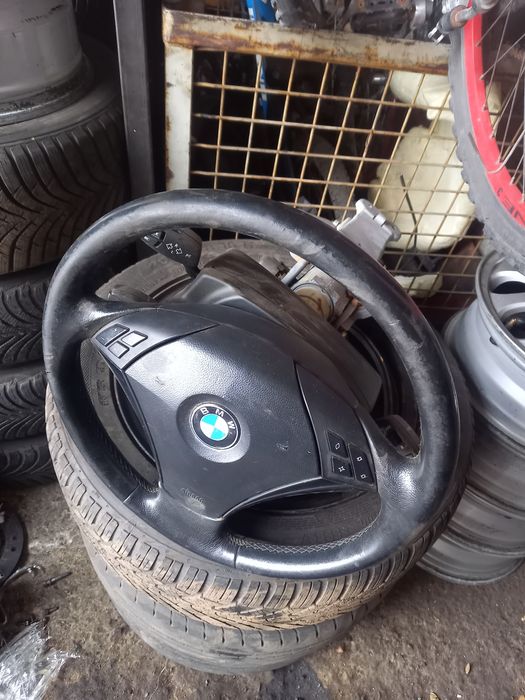 Колонка рулевая на BMW E60 в сборе