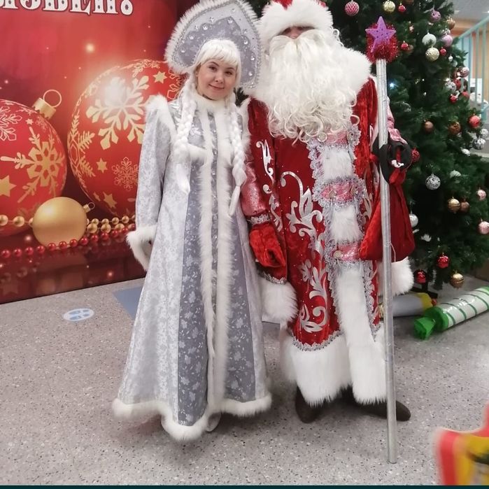 Дед мороз и снегурочка прокат и продажа