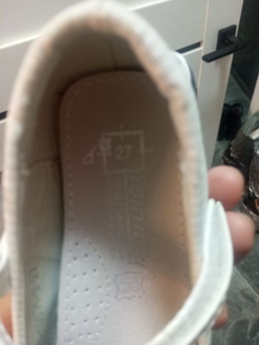 Белые туфли 27 размер