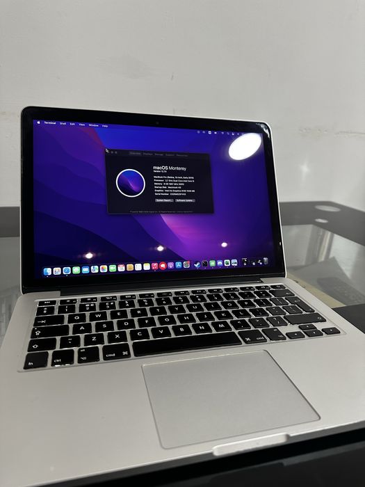 Macbook Pro 13” Retina (Early 2015)  256GB- Перфектен! Пълен Комплект!