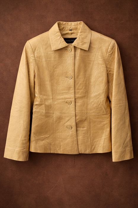 Кожаный жакет XS-S