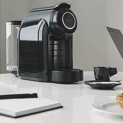 НОВА!!! Delta Q Promo Капсулна машина – Q Evolution, 1 л, черна, подаръчен пакет XL, 40 капсули