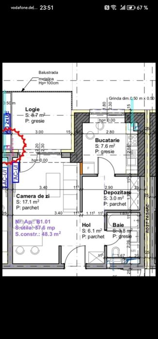 Garsoniera Complex Estoria City, sector 3, langa metrou, etaj  1